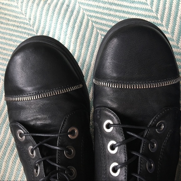 Stuart Weitzman Zipit High Top Sneakers - Picture 6 of 8